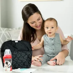 J.L. Childress Mickey & Minnie|Tote Bags*- Disney Baby MaxiCOOL 4-Bottle Breastmilk Cooler