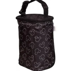 J.L. Childress Mickey & Minnie|Tote Bags*- Disney Twocool Double Bottle Cooler with ice pack, Mickey Black