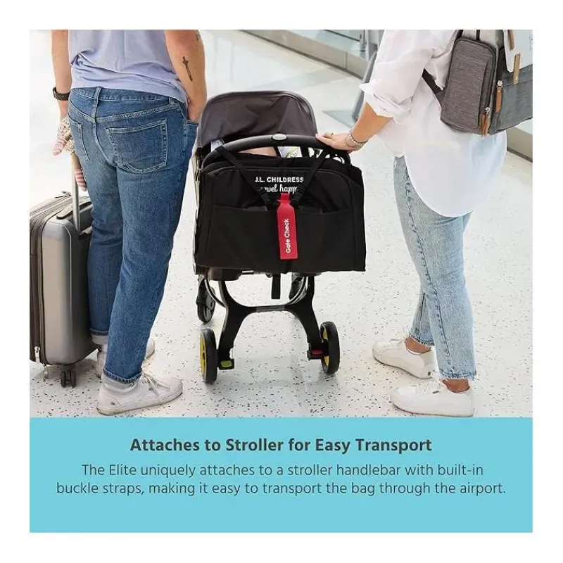 J.L. Childress Stroller & Car Seat Bags*- Elite Travel Bag For Doona, Padded, Black