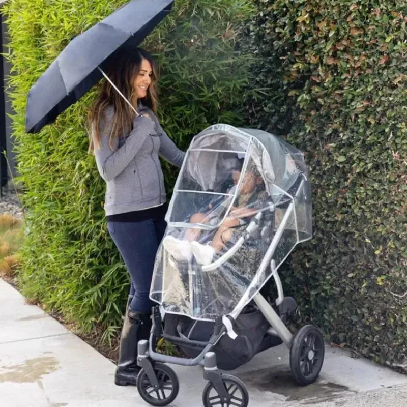 J.L. Childress Weather Shields & Nets*- Healthy Habits Deluxe Stroller Weather Shield