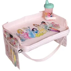 J.L. Childress Disney Princess|Storage & Organizers*- 3-In-1 Travel Tray & Tablet Holder, Princess
