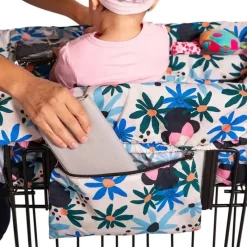 J.L. Childress Mickey & Minnie|Cart Covers*- Shopping Cart & High Chair Cover for Baby to Toddler, Minnie Floral
