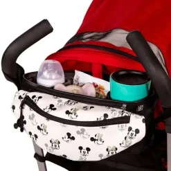 J.L. Childress Mickey & Minnie|Storage & Organizers*Stroller Organizer, Mickey Minnie White