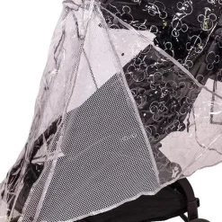 J.L. Childress Mickey & Minnie|Weather Shields & Nets*Universal Stroller Rain Cover, Metallic Mickey