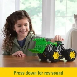 John Deere Cars|Cars, Trucks & Trains*- Monster Treads Rev Up Tractor Kids Toy