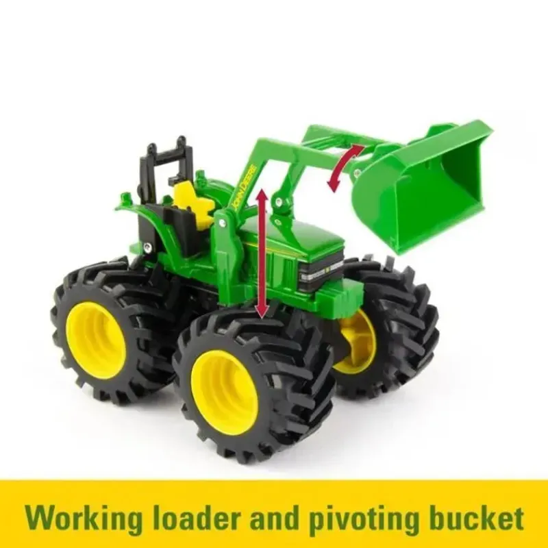 John Deere Cars|Cars, Trucks & Trains*- Monster Treads Vehicle 2 Toy Pack - Tractor With Loader And Gator