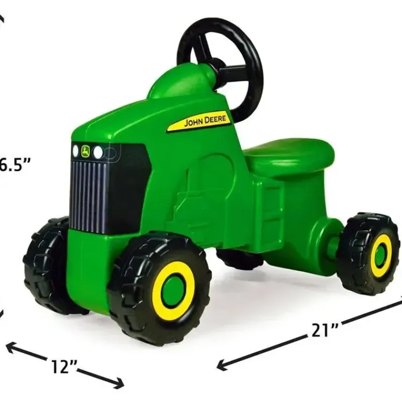 John Deere Ride-On Toys*- Sit-N-Scoot Tractor - Kids' Ride On Toy, Green