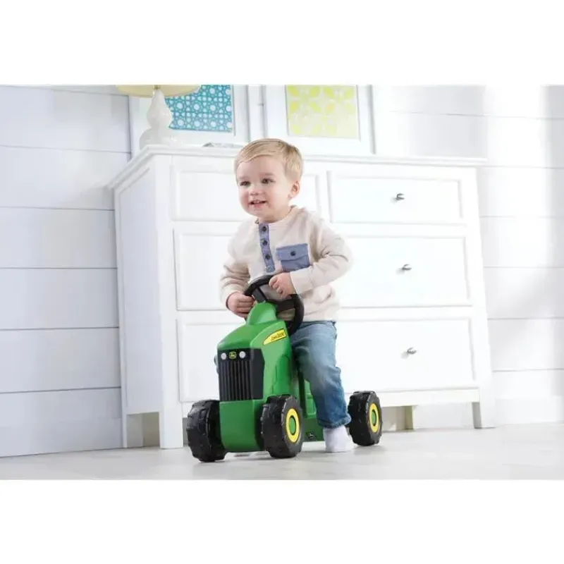 John Deere Ride-On Toys*- Sit-N-Scoot Tractor - Kids' Ride On Toy, Green