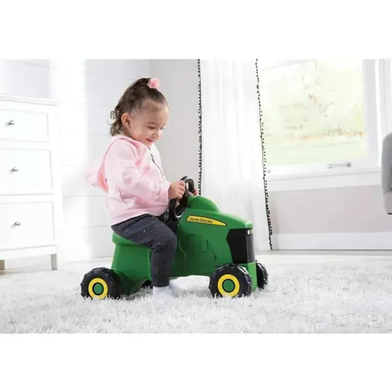 John Deere Ride-On Toys*- Sit-N-Scoot Tractor - Kids' Ride On Toy, Green