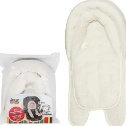 Jolly Jumper Car Seat Head Support & Strap Covers*- 2-In-1 Head Hugger