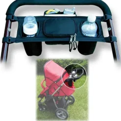 Jolly Jumper Storage & Organizers*- Stroller Caddy with Zippered Pocket