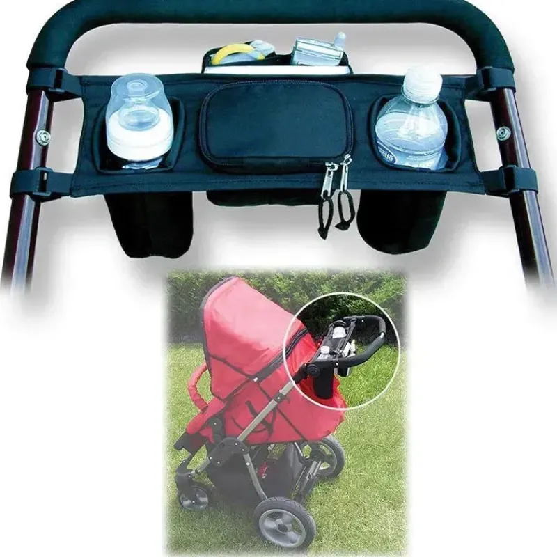 Jolly Jumper Storage & Organizers*- Stroller Caddy with Zippered Pocket