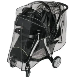 Jolly Jumper Weather Shields & Nets*- Weather Shield For Tandem & Travel System Strollers