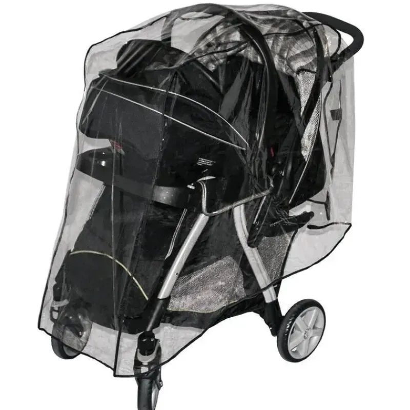 Jolly Jumper Weather Shields & Nets*- Weather Shield For Tandem & Travel System Strollers