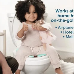 Jool Baby Potty Seats*- Folding Travel Potty Seat, Aqua
