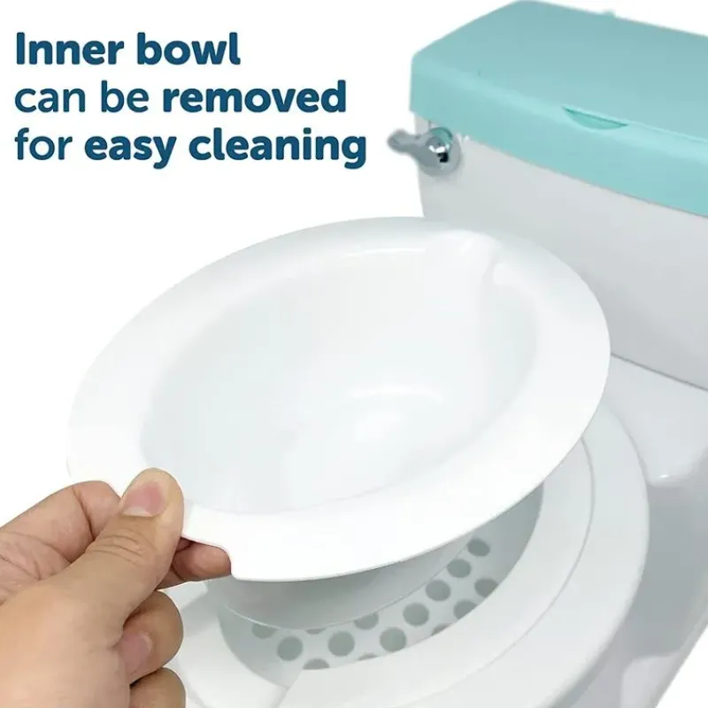 Jool Baby Potty Seats*- Real Feel Potty with Wipes Storage, Aqua