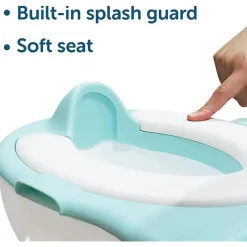 Jool Baby Potty Seats*- Real Feel Potty with Wipes Storage, Aqua