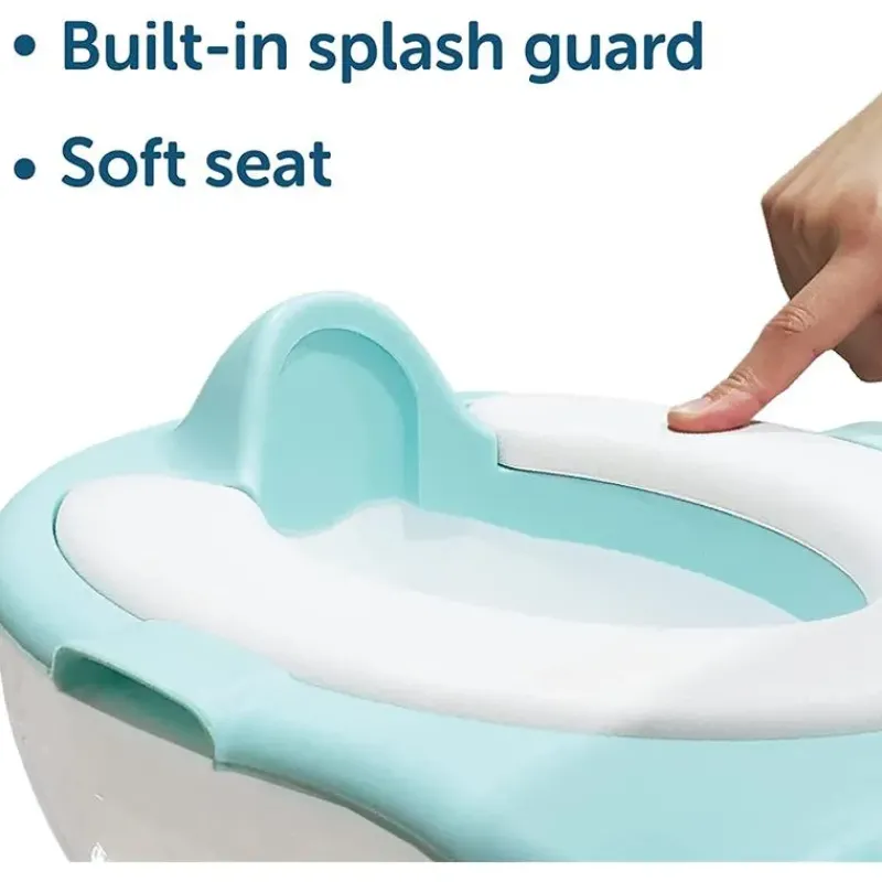 Jool Baby Potty Seats*- Real Feel Potty with Wipes Storage, Aqua