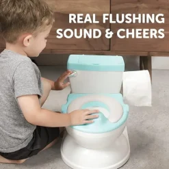 Jool Baby Potty Seats*- Real Feel Potty with Wipes Storage, Aqua