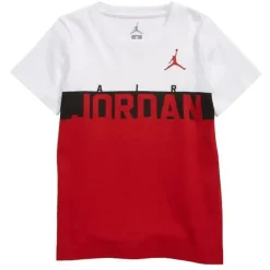 Jordan Baby Athletic*Baby - Color Block Toddler Tshirt, Gym Red