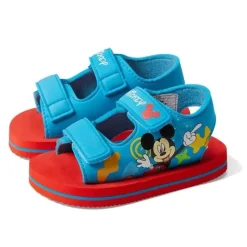 Josmo Mickey & Minnie*- Baby Boy Mickey Hook-and-Loop Sandal