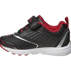 Josmo Cars|Baby Shoes*- Baby Boys Cars Sneakers, Black/Red