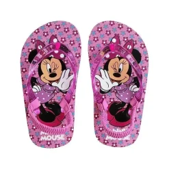 Josmo Mickey & Minnie*- Baby Girl Minnie Flip Flop, Pink