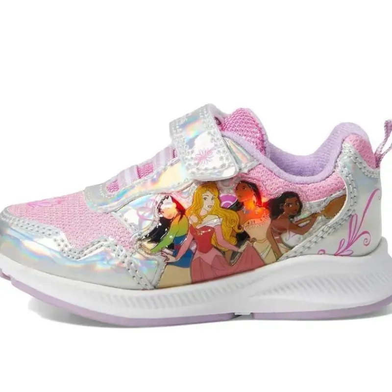 Josmo Disney Princess*- Baby Girl Princess Sneaker, Pink/Purple