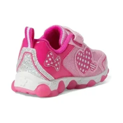 Josmo Mickey & Minnie|Baby Shoes*- Baby Girl's Minnie Mouse Lighted Sneakers, Pink