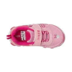 Josmo Mickey & Minnie|Baby Shoes*- Baby Girl's Minnie Mouse Lighted Sneakers, Pink