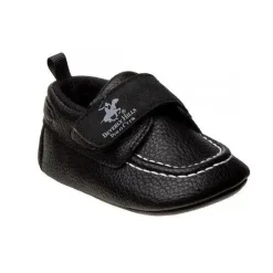 Josmo Baby Shoes*- Beverly Polo Club Crib Shoes Boy, Black