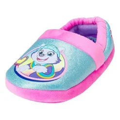 Josmo Baby Shoes*- Dual Sizes Grils Paw Patrol Slippers, Blue/Pink