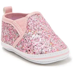 Josmo Baby Shoes*- Laura Ashley Girl Infant Sneaker Pink Glitter