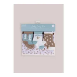 Ju-Ju-Be Baby Gloves & Socks*Jujube - Baby Socks Trio, Howdy Partner Blue