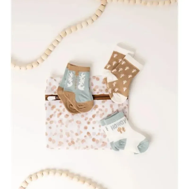 Ju-Ju-Be Baby Gloves & Socks*Jujube - Baby Socks Trio, Howdy Partner Blue