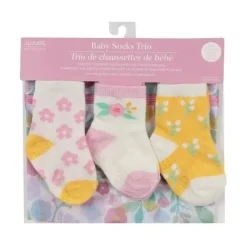 Ju-Ju-Be Baby Gloves & Socks*Jujube - Baby Socks Trio, Sweet Daisy