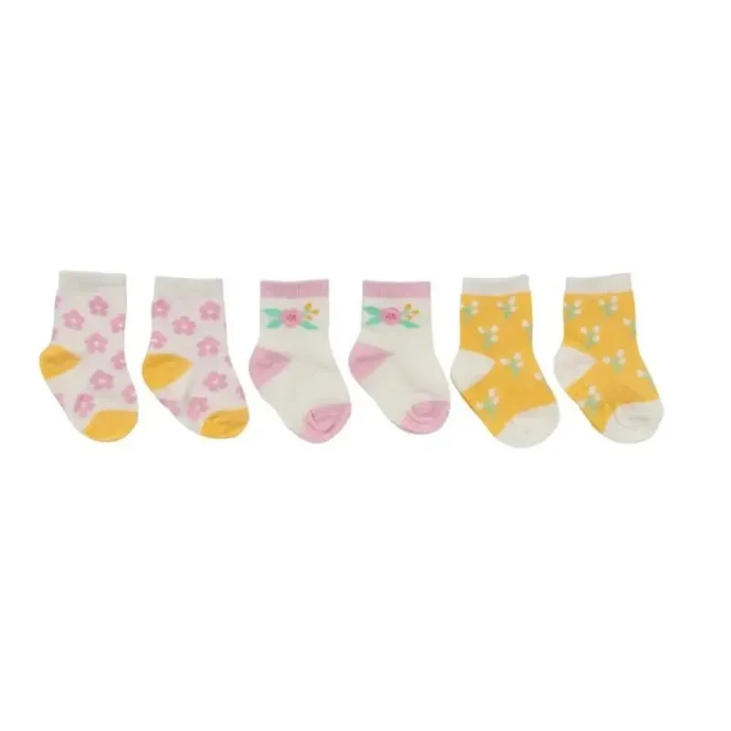 Ju-Ju-Be Baby Gloves & Socks*Jujube - Baby Socks Trio, Sweet Daisy