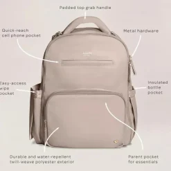Ju-Ju-Be Diaper Backpacks*Jujube - Classic Backpack, Taupe