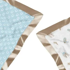 Ju-Ju-Be Blankets & Quilts*Jujube - Reversible Baby Blanket, Howdy Partner Blue