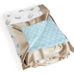 Ju-Ju-Be Blankets & Quilts*Jujube - Reversible Baby Blanket, Howdy Partner Blue