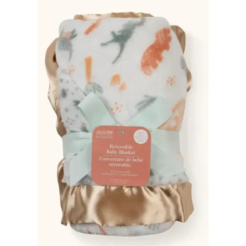 Ju-Ju-Be Blankets & Quilts*Jujube - Reversible Baby Blanket, Roarsome