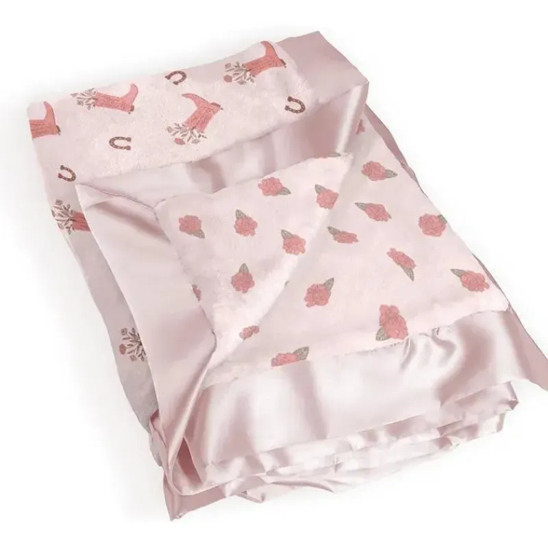 Ju-Ju-Be Blankets & Quilts*Jujube - Reversible Baby Blanket, Bloomin' Boot
