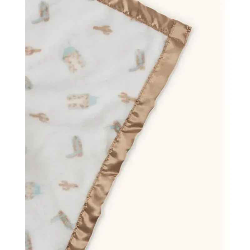 Ju-Ju-Be Lovies, Security Blankets & Blankies*Jujube - Security Blanket, Howdy Partner Blue