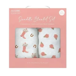 Ju-Ju-Be Swaddles & Wearable Blankets*Jujube - Swaddle Blanket Set, Bloomin' Boot