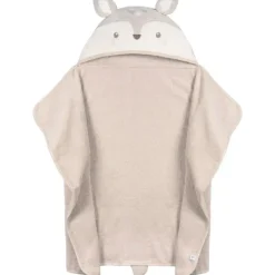 Just Born Baby Bath Towels*- Baby & Toddler Character Terry Towel Neutral Tan