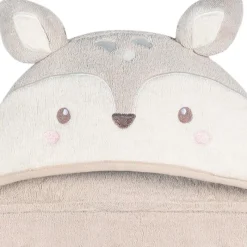 Just Born Baby Bath Towels*- Baby & Toddler Character Terry Towel Neutral Tan