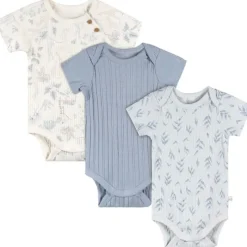 Just Born Baby Onesies & Bodysuits*- 3Pk Baby Boy Bodysuit Blue
