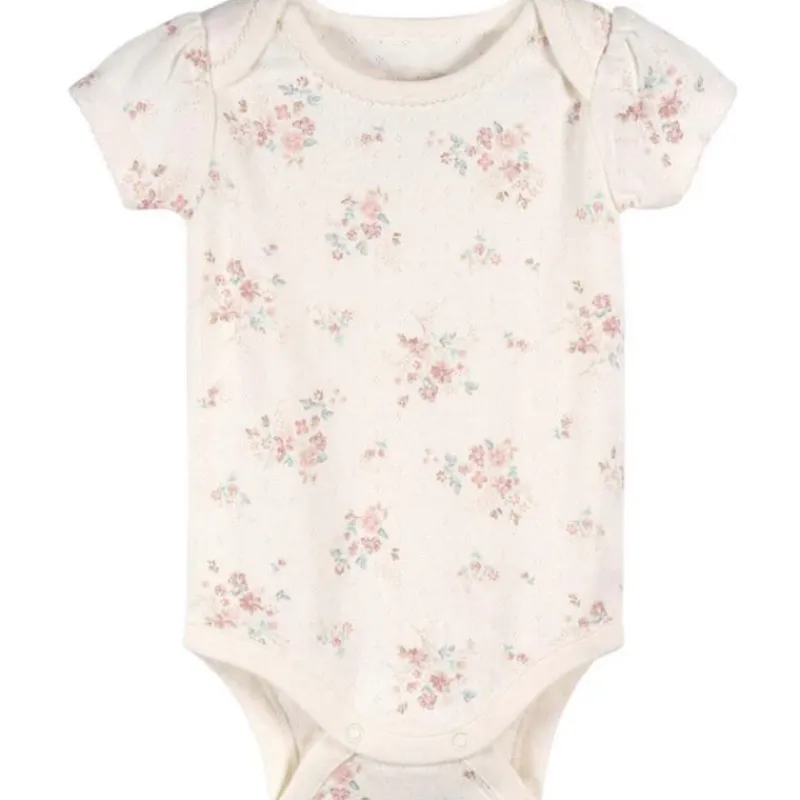 Just Born Baby Onesies & Bodysuits*- 3Pk Baby Girl Kimono Bodysuit Pink