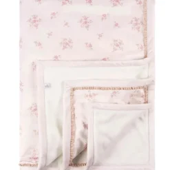 Just Born Blanket Gift Set*- 1Pk Blanket Baby Girl Pink