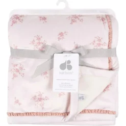 Just Born Blanket Gift Set*- 1Pk Blanket Baby Girl Pink